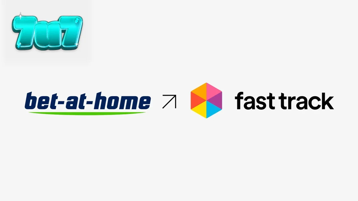 bet-at-home এবং Fast Track-এর মধ্যে নতুন প্রযুক্তিগত অংশীদারিত্বের প্রতীকী চিত্র